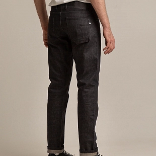 3Картинка Джинсы PLNB М342 Black Dry Hempy Selvedge